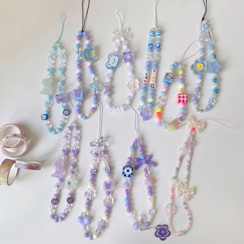 DÂY XÍCH TRANG TRÍ IPHONE MÀU SẮC