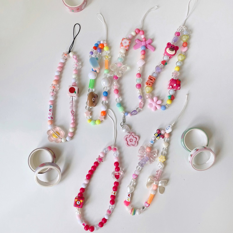 DÂY XÍCH TRANG TRÍ IPHONE MÀU SẮC