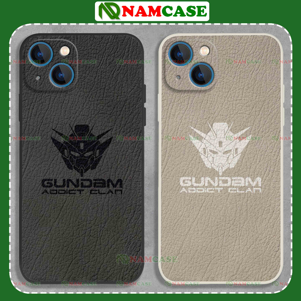 Ốp Lưng Iphone Gundam Cạnh Viền Vuông Chống Sốc Bảo Vệ Camera Silicon Mềm Dẻo Ip 6/6S/7/8/X/Xs/11/12/13/14 Pro Plus Max