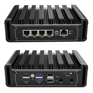 Router mikrotik pc n5100 x86-64 - lv6 mới nhất- 4 cổng lan 2.5g