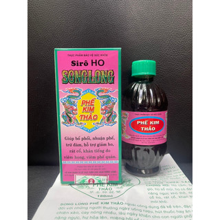 Siro ho song long phế kim thảo 180ml