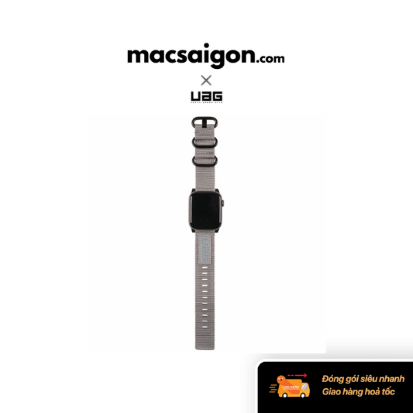Dây đeo 38mm/40mm/41mm Nato Strap - Màu xám