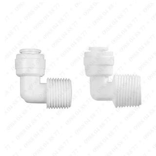 Co nối nhanh ren ngoài ren 21 ra dây 6mm hoặc dây 10mm