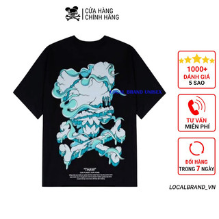 [LOCAL BRAND] Áo thun Thaws tay lỡ form rộng vải Cotton - Thời trang nam nữ Unisex Streetwear