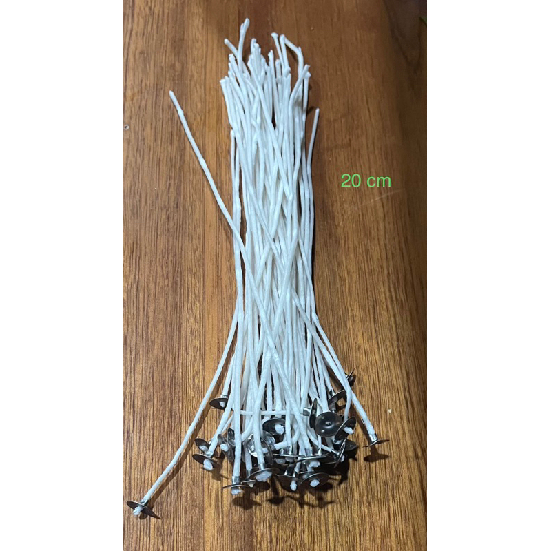 Bấc nến cotton bấm sẵn