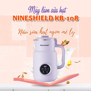 Máy làm sữa hạt mini nineshield KB-108 chính hãng bảo hành 12 tháng