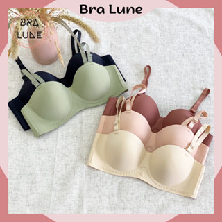  Áo ngực nữ đúc su cúp ngang nâng ngực BRALUNE  áo lót nữ đệm bàn tay dày 2cm mã ANM-17 