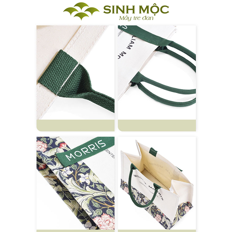 Túi tone, túi vải canvas, túi du lịch, Sinh Mộc - M3046