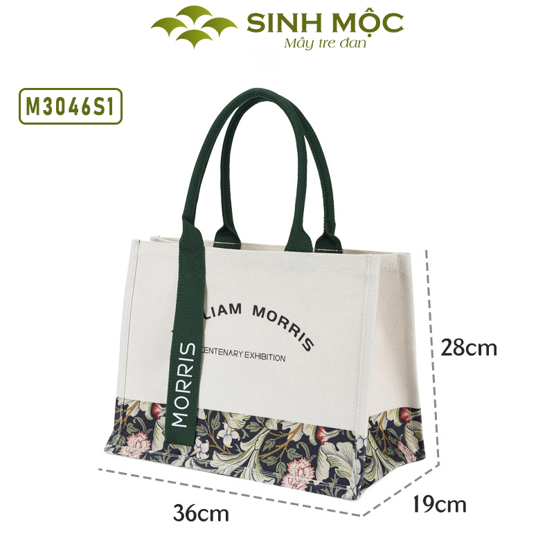 Túi tone, túi vải canvas, túi du lịch, Sinh Mộc - M3046