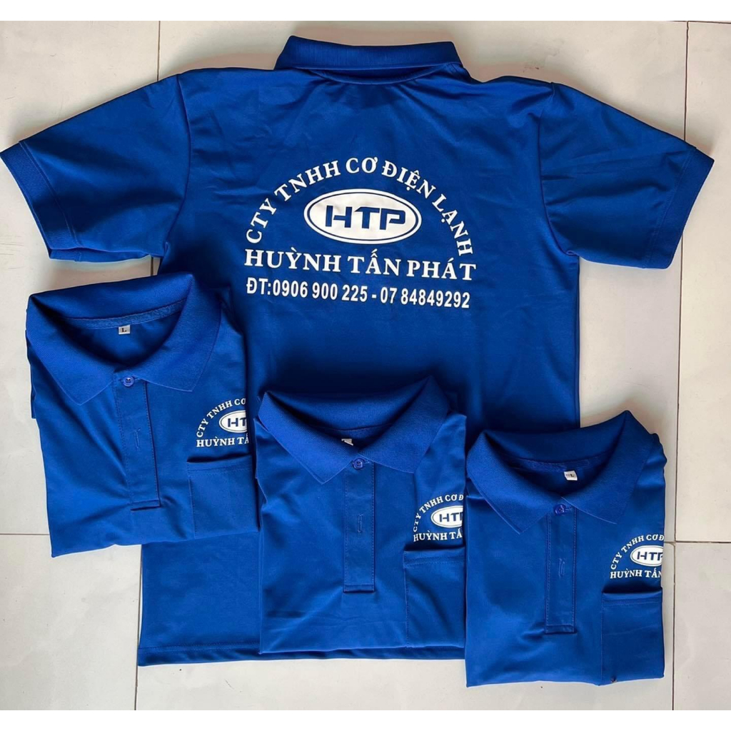 Áo polo đơn giản dành cho nhóm, cá nhân,...In ấn theo yêu cầu