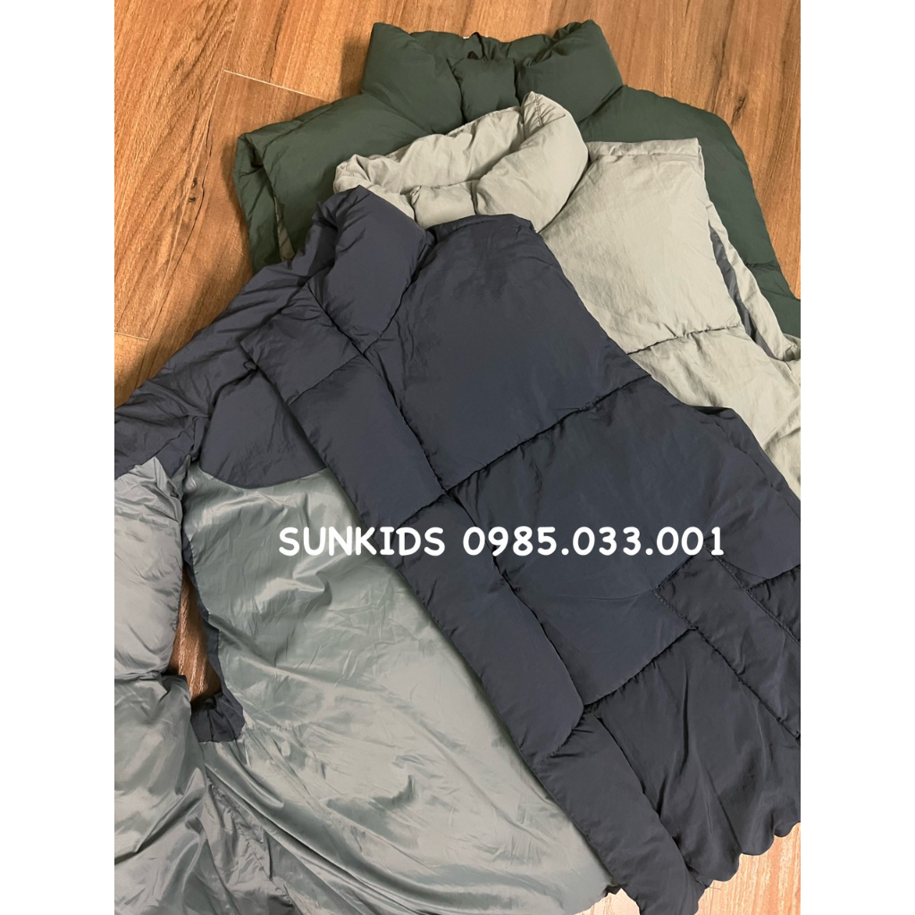 Áo phao gile túi chéo 3 màu