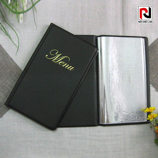 Combo 5 cuốn menu [chọn màu inbox] - KT 17cm x 25cm