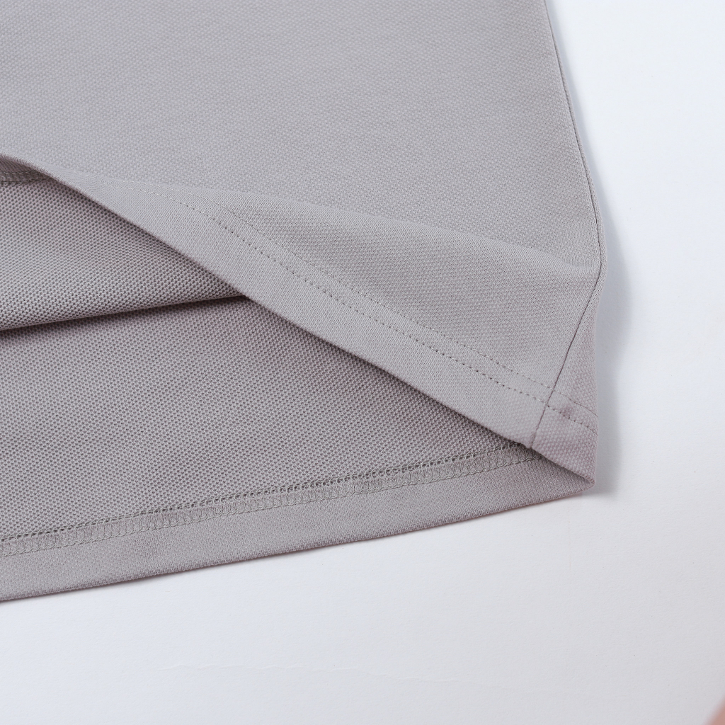 Áo thun polo unisex nam nữ Toki Store, tay lỡ ngắn form rộng vải dày dặn trẻ trung local brand