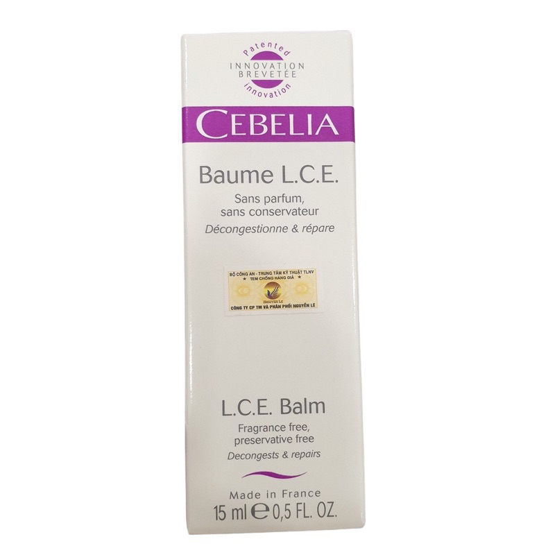 kem liền sẹo lồi,sẹo thâm Cebelia LCE balm