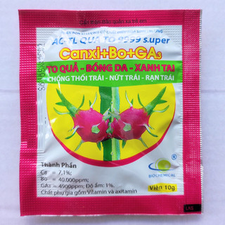 Canxi Bo  (viên 10g) Chống Nứt Trái, Lớn Trái, Bóng Trái, Phân Bón Ga3 Siêu Canxi-Bo Tăng Trưởng Mạnh
