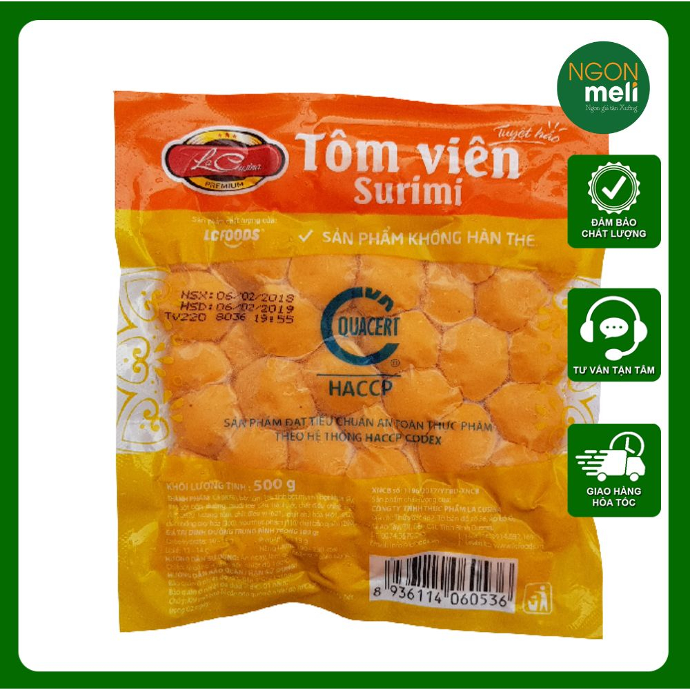 Bò Viên Tôm Viên Cá Viên Hải Sản Rau Củ La Cusina  Ngonmeli  Giao Hỏa Tốc Hà Nội