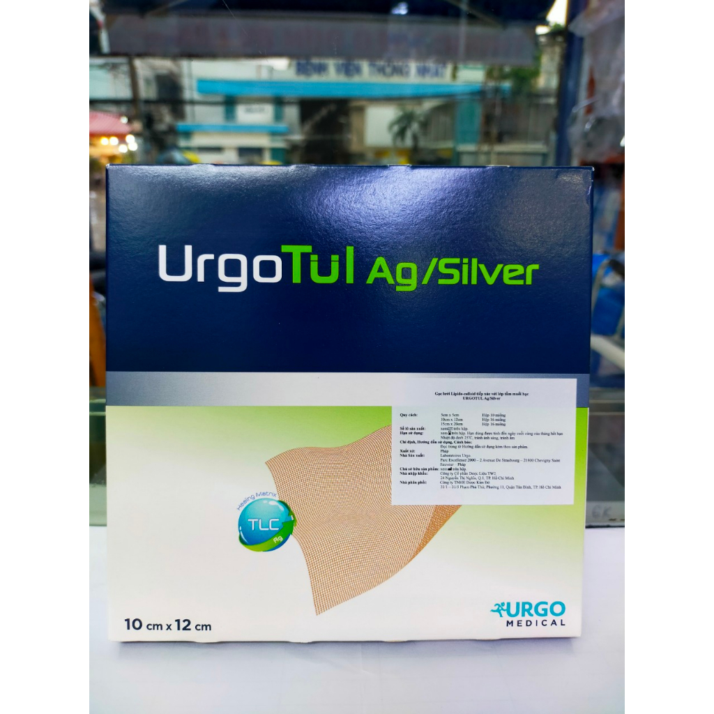 Gạc băng vết thương URGOTUL AG/SILVER