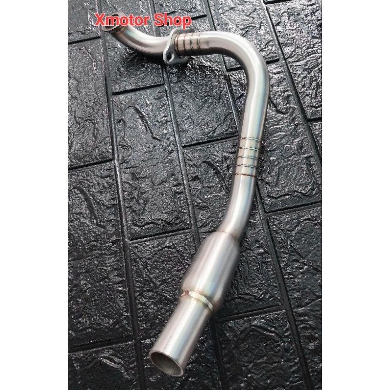 Cổ pô 4 road vario, gắn pô 4road.