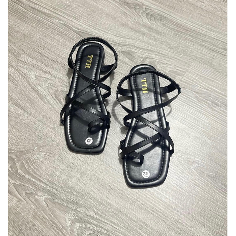 Dép trệt sandanl mang êm ôm chân cực xinh nhiều màu bigsize 35-45