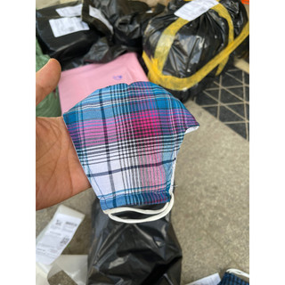 Khẩu trang vãi 3 lớp có lót lưới mịn