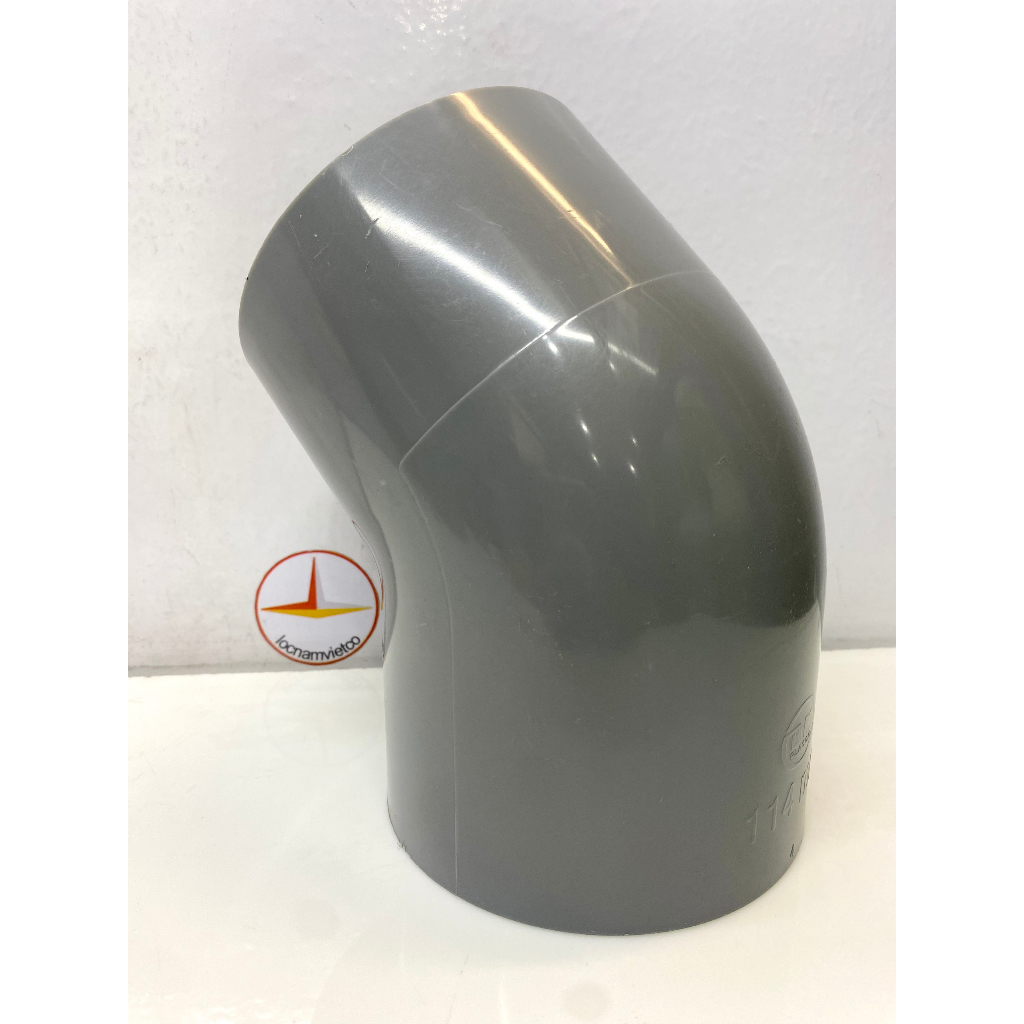 Lơi 114 nhựa PVC Bình Minh (45 oElBow)_L114