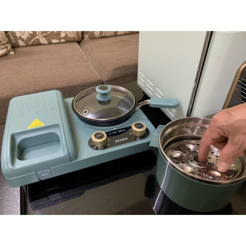 Máy Kẹp Bánh Mì Đa Năng 3 Trong 1 PETRUS PE2300- Bảo Hành 12 Tháng