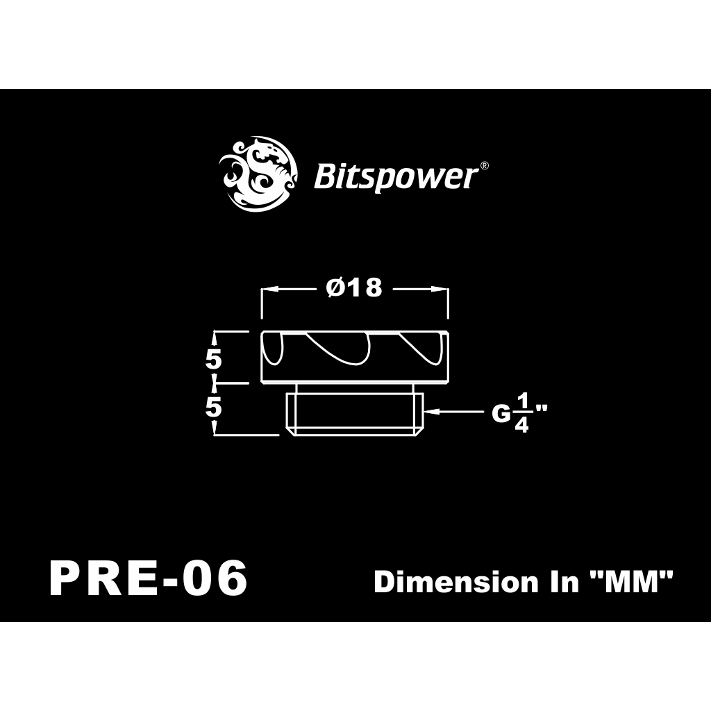 BITSPOWER PREMIUM STOP FITTING