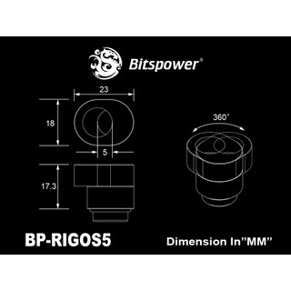 BITSPOWER FITTING X-CROSS (SILVER)