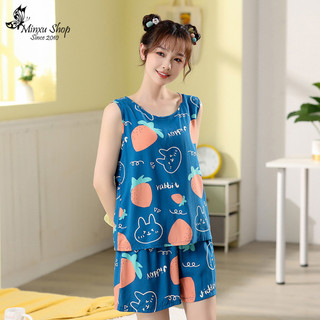 Bộ mặc nhà sát nách size đại 3XL (60kg-72kg)