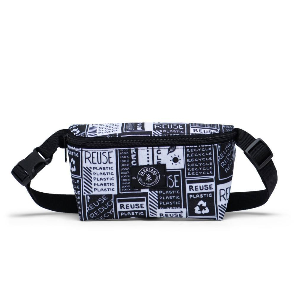 Túi đeo chéo P/\rkland hip pack. Mẫu unisex phù hợp cho cả nam và nữ. Kích thước 20 x 15 x 5cm.