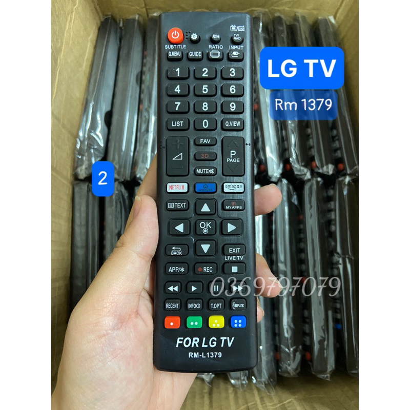 Điều khiển TV LG RM 1379 - Dùng cho các dòng TV LCD/LED