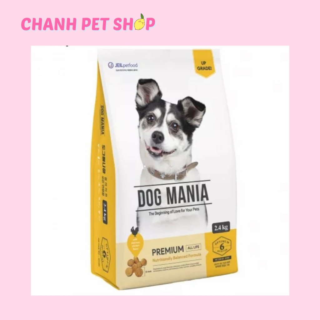 THỨC ĂN CHO CHÓ DOG MANIA PREMIUM kg - Nhập khẩu từ HÀN QUỐC