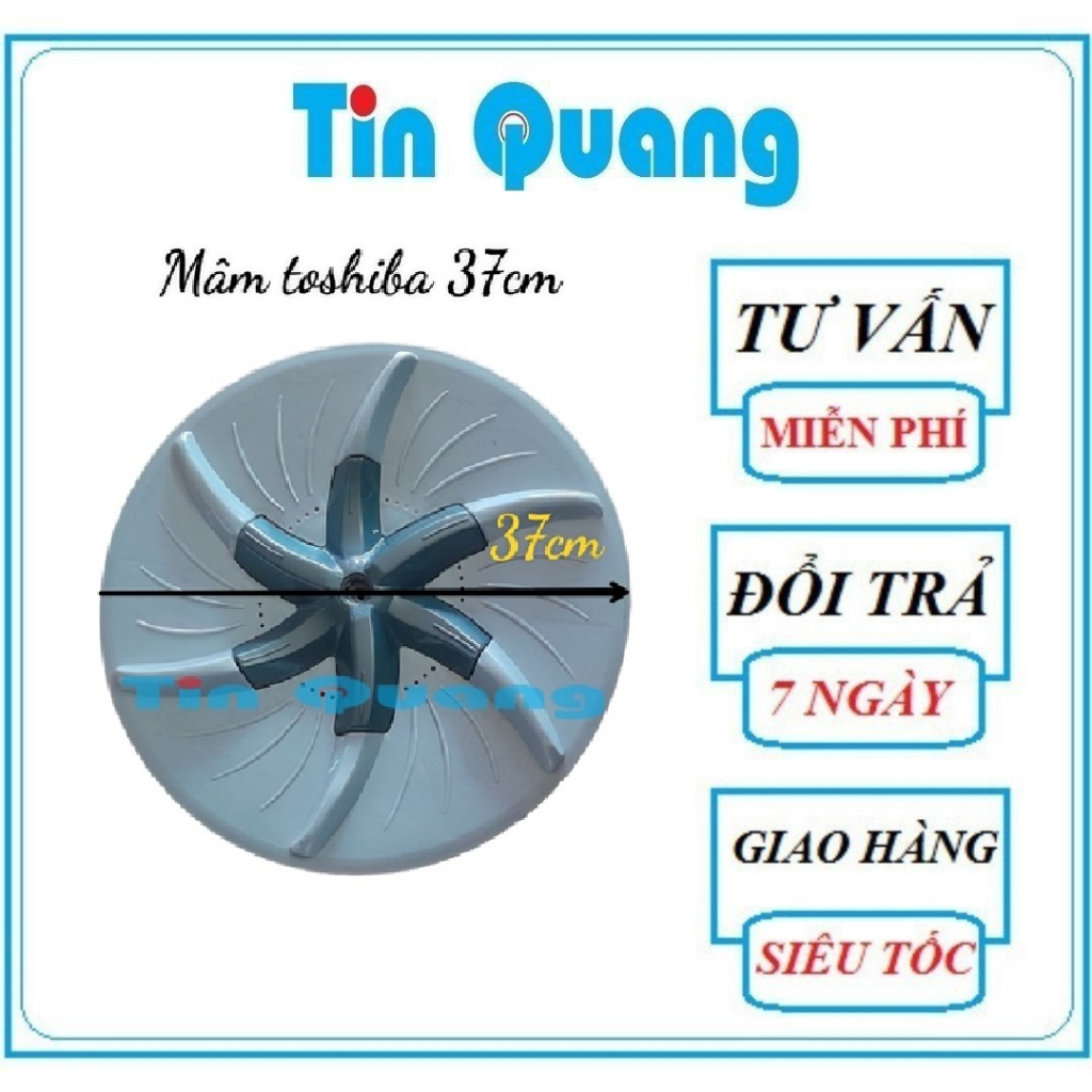 Mâm Máy giặt Toshiba 37cm - 38cm