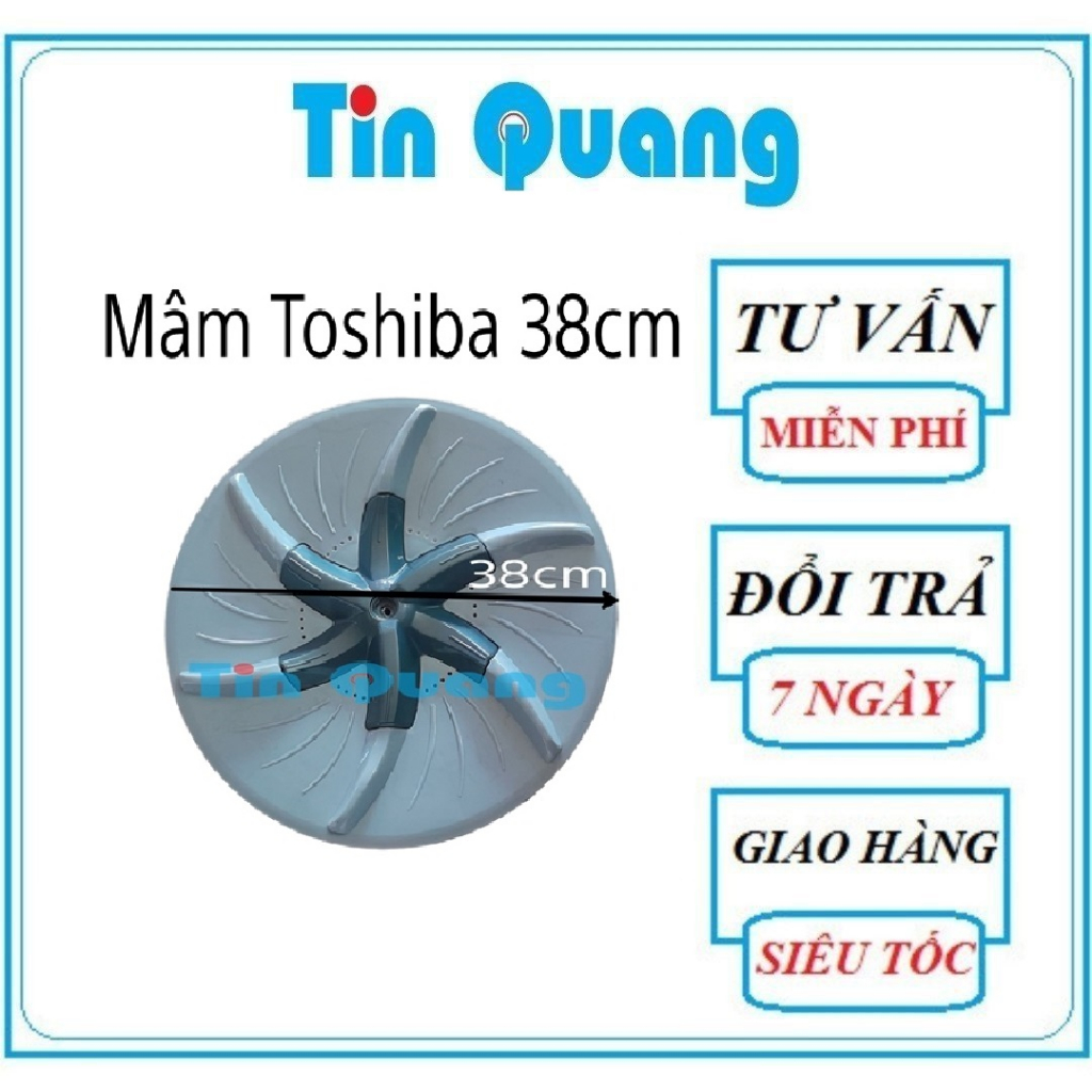 Mâm Máy giặt Toshiba 37cm - 38cm