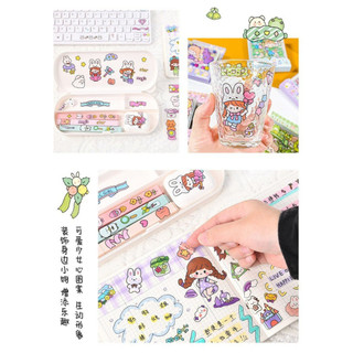 Miếng dán sticker cute trang trí