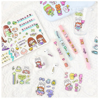 Miếng dán sticker cute trang trí