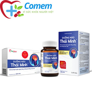 Dưỡng Não Thái Minh-Hỗ trợ hoạt huyết,giúp tăng cường lưu thông máu não,người bị đau đầu, mệt mỏi,hoa mắt