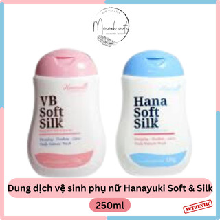 Dung Dịch Vệ Sinh Phụ Nữ Hana Soft Silk Hanayuki Chính Hãng