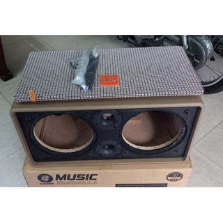 Vỏ thùng loa kéo xách tay 2 bass 20cm 2 treble