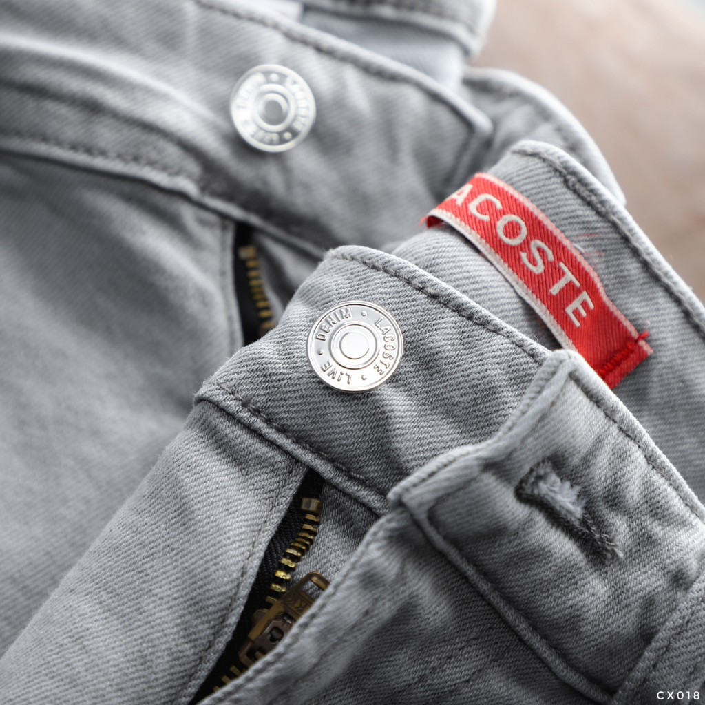 Quần Jean Dài Nam Lcst Bạc, Form Slim-fit, chất vải co giãn nhẹ, ống 15-18cm, Hàng VNXK - CX018