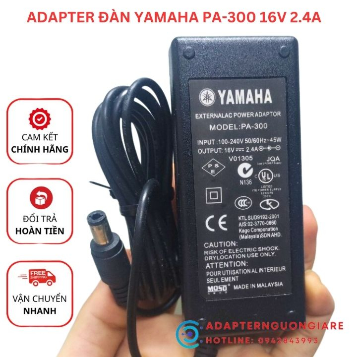 Cục nguồn đàn Yamaha PSR-S750 S950 16v chính hãng