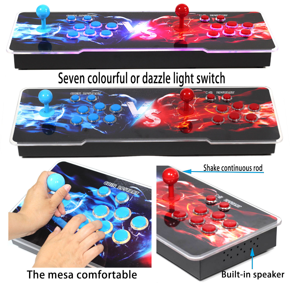 Máy chơi game thẻ Pandora Box 18s bản nâng cấp 3d game với trên 8000 trò