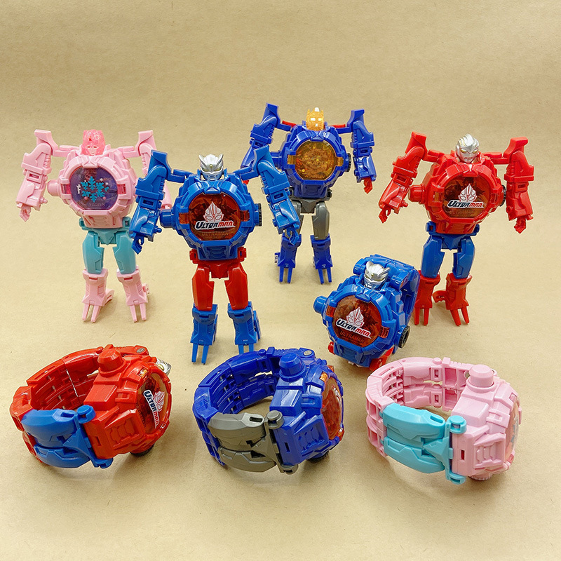 Đồng Hồ Siêu Nhân Biến Hình Cho Bé Trai, Đồng Hồ Công Chúa ElSa Biến Hình Cho Nữ, Xem Giờ Ngày Tháng Tiện Lợi