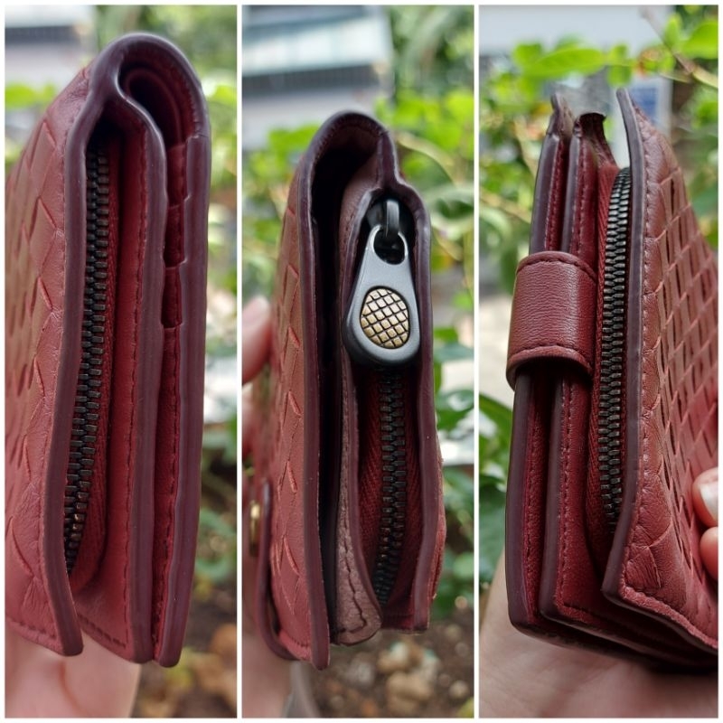 Ví gấp 2 Bottega Veneta