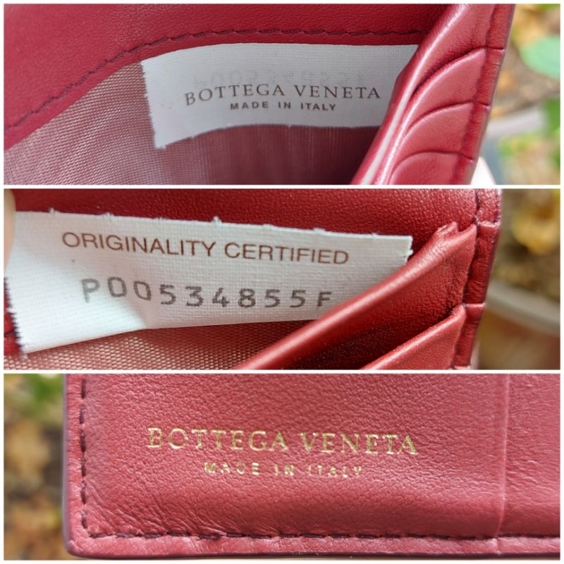 Ví gấp 2 Bottega Veneta