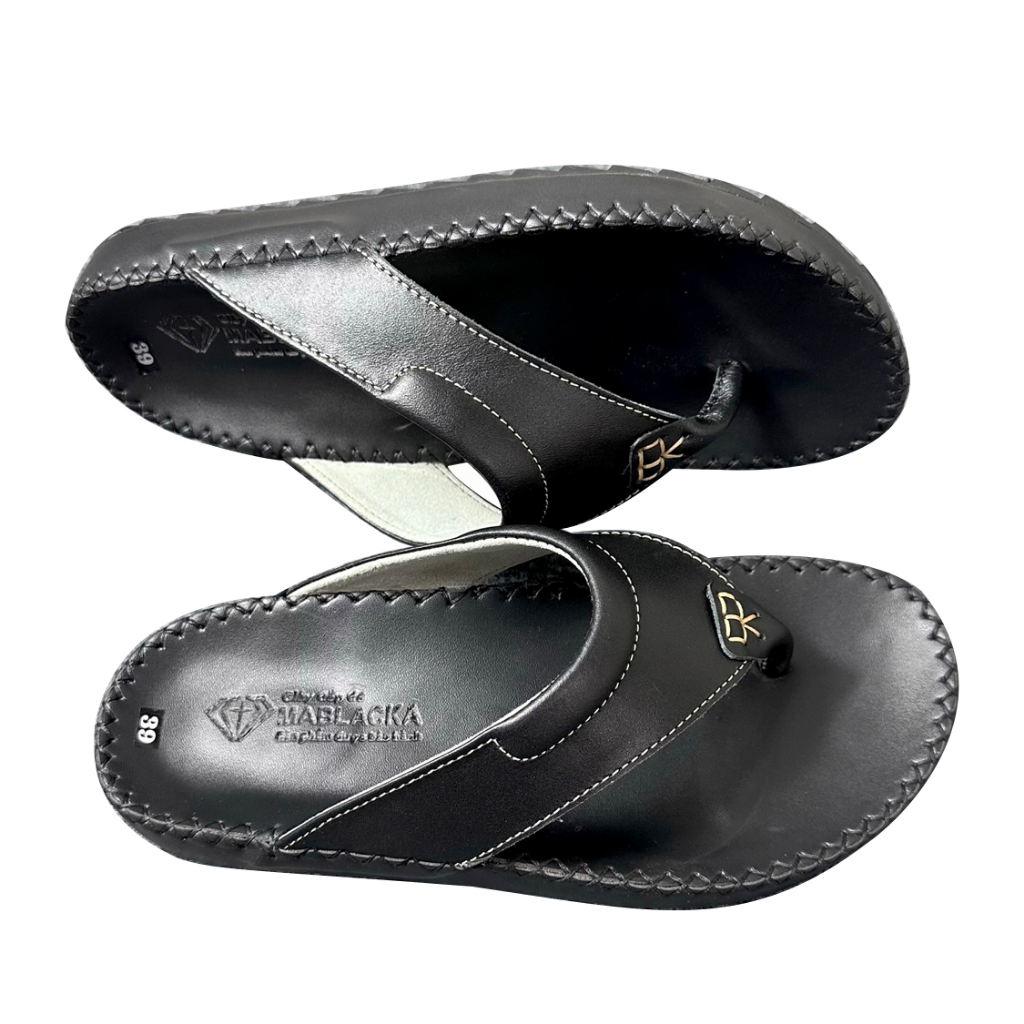 Dép kẹp nam chất liệu da bò thời trang cá tính