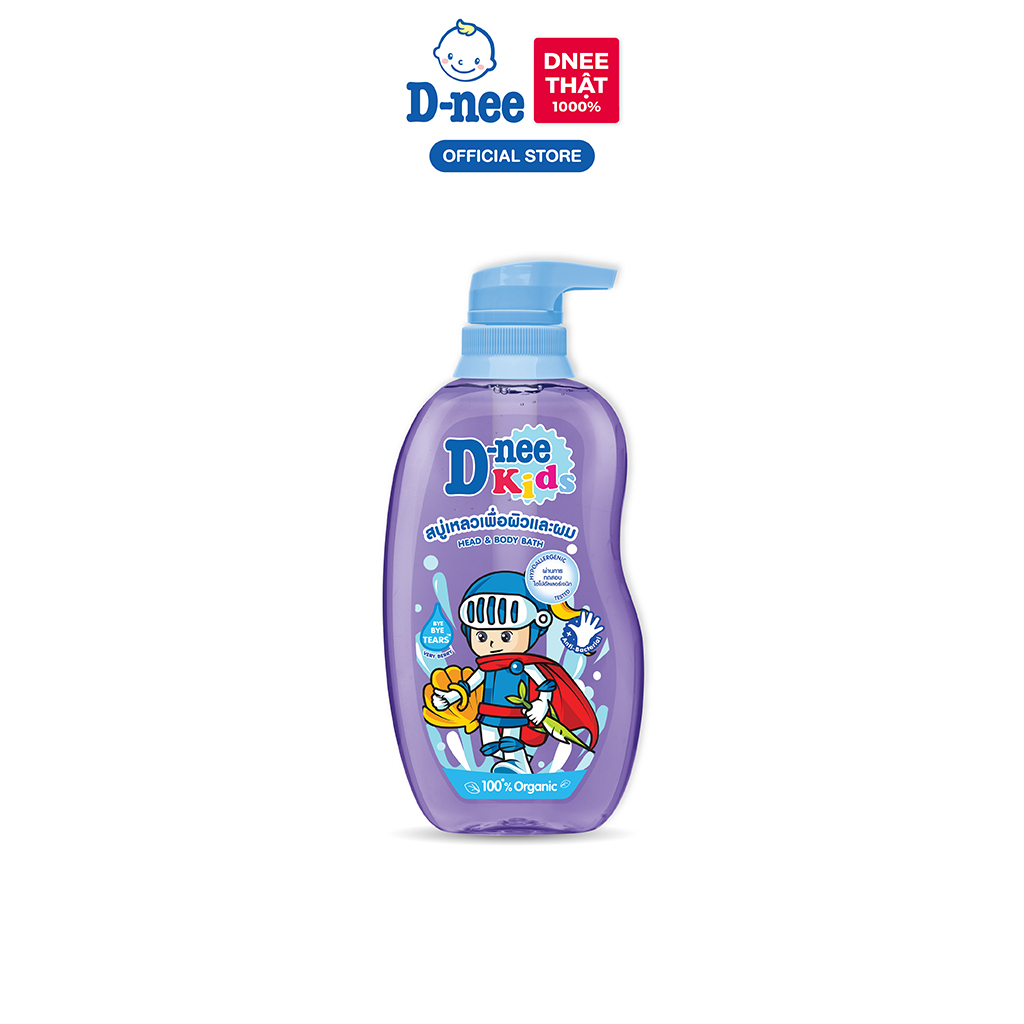 Tắm gội toàn thân trẻ em (>3 tuổi) Dnee 400 ML Very Berry