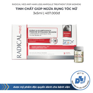 Tinh chất ngừa rụng tóc cho nữ - Radical MED Hair Loss Treatment Deep Nourishment Strengthening Intensive for Women