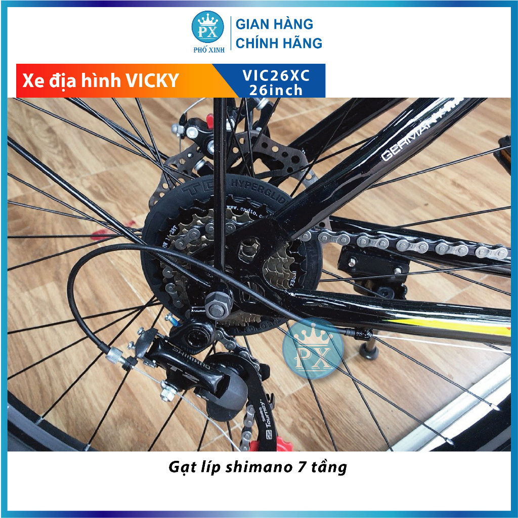 XE ĐỊA HÌNH VICKY BÁNH 26 INCH