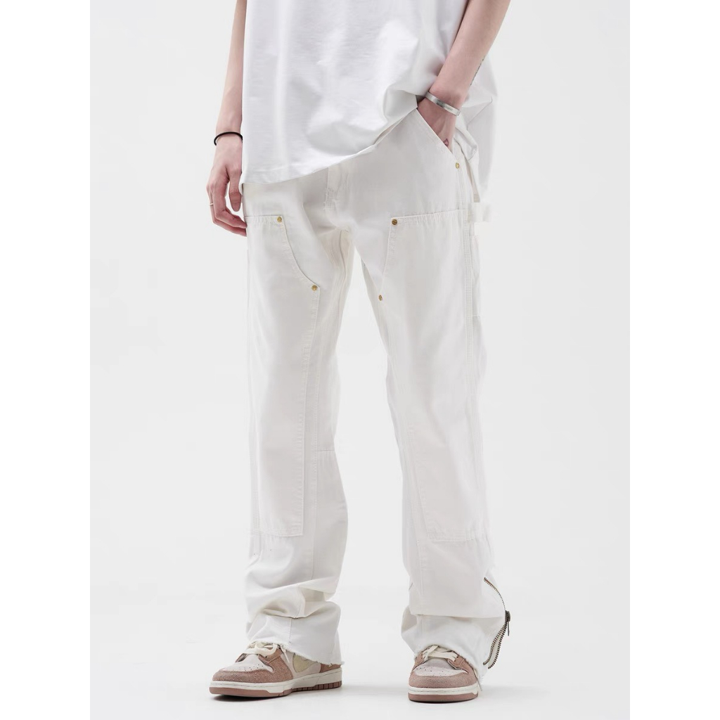 Quần Kaki Jean Lai Zip Avis LJIN Q0987 Chất Dày Dặn Cá Tính